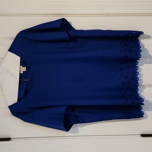 J.Crew blue top